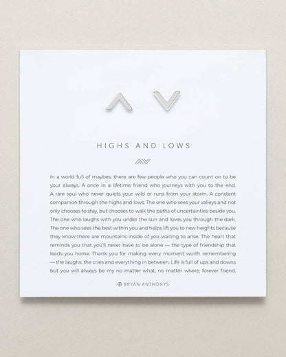 Bryan Anthonys - Highs & Lows Stud Earrings