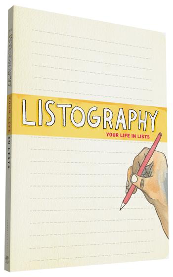 Listography Journal: Your Life in Lists