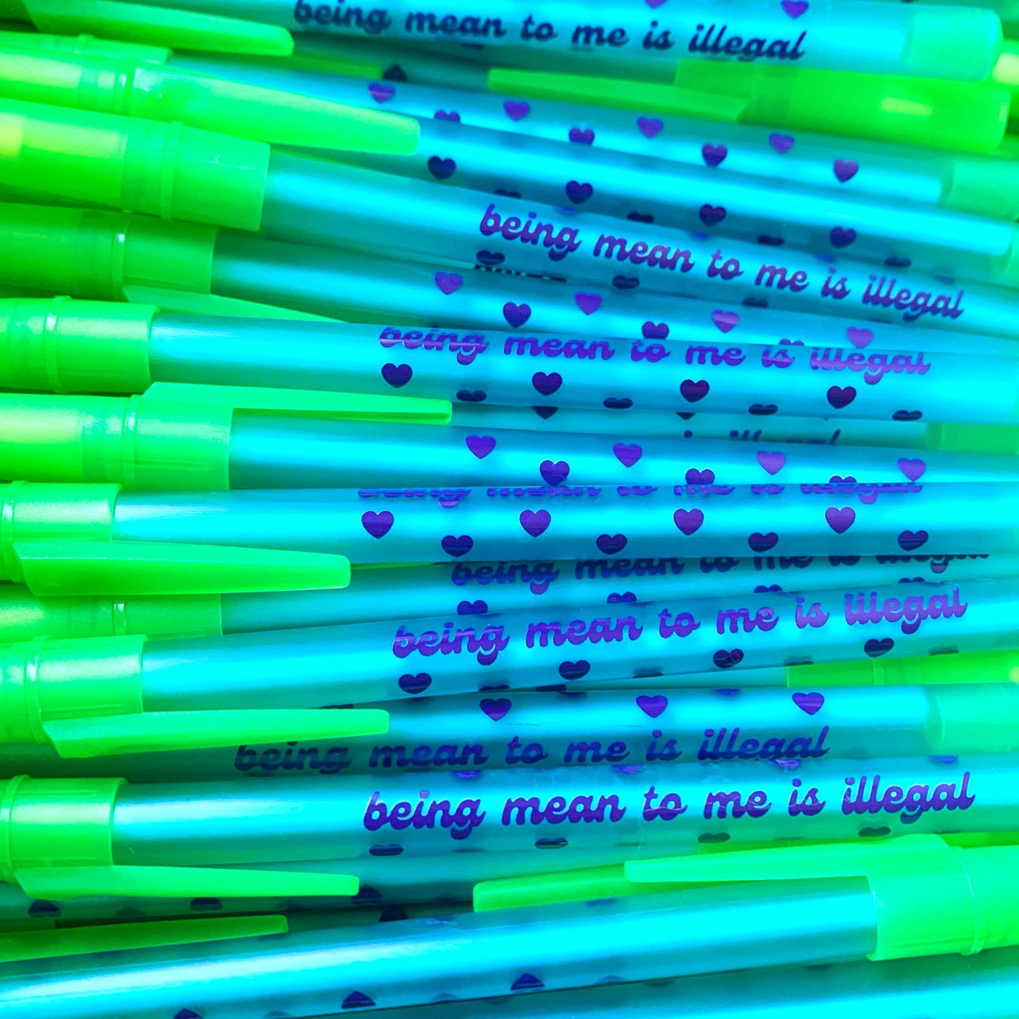 Being Mean To Me Is Illegal Pen