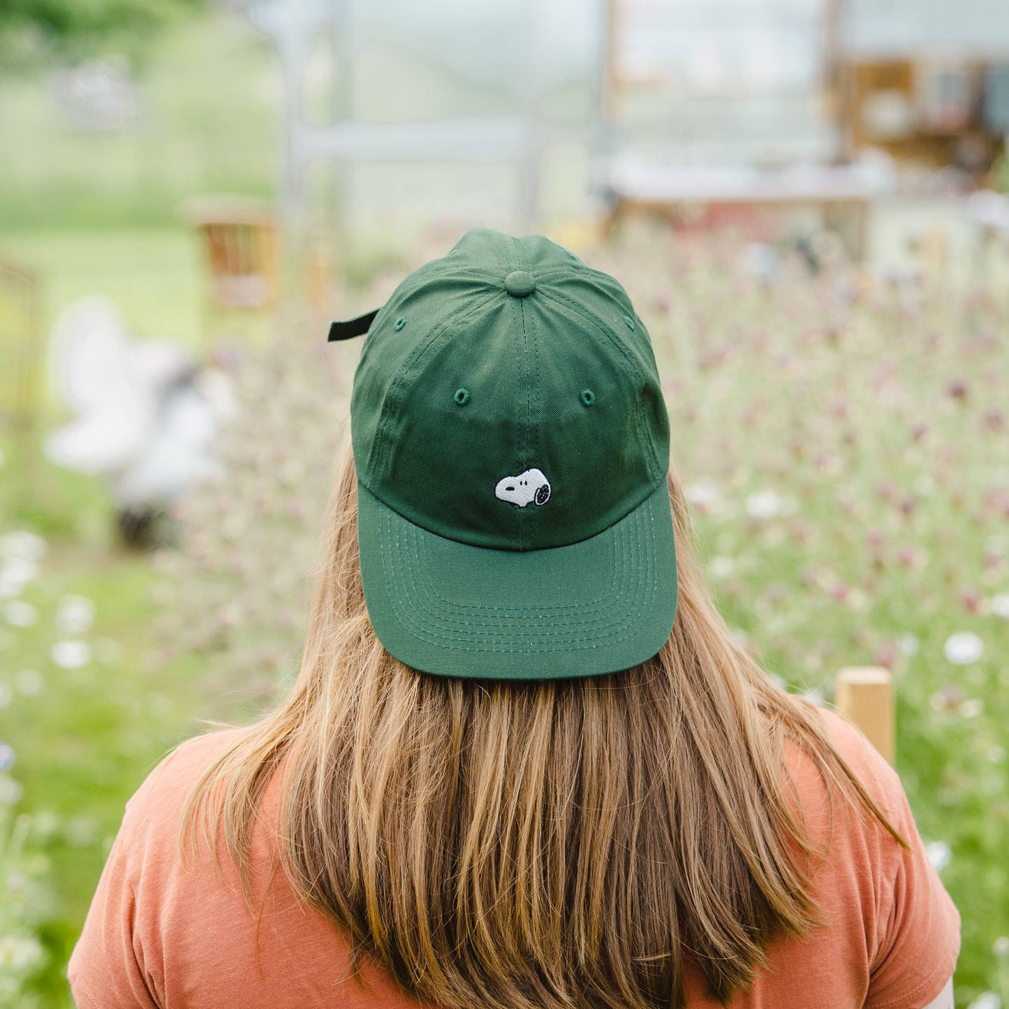 Snoopy Embroidered Dad Hat