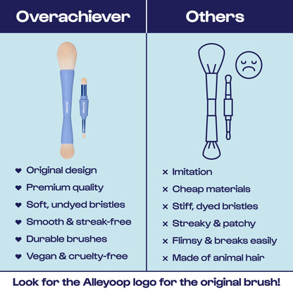 Alleyoop - Overachiever - 4-in-1 Makeup Brush