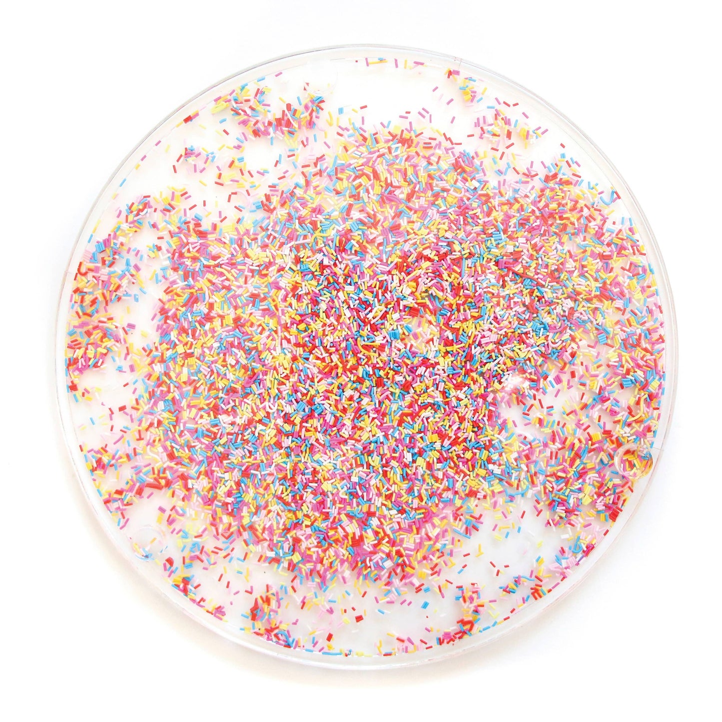 Acrylic Sprinkles Cake Plate