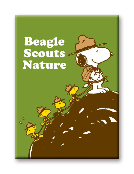 Snoopy Beagle Scouts - Nature Magnet