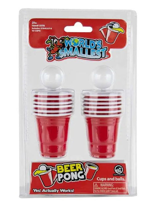 World's Smallest Beer Pong