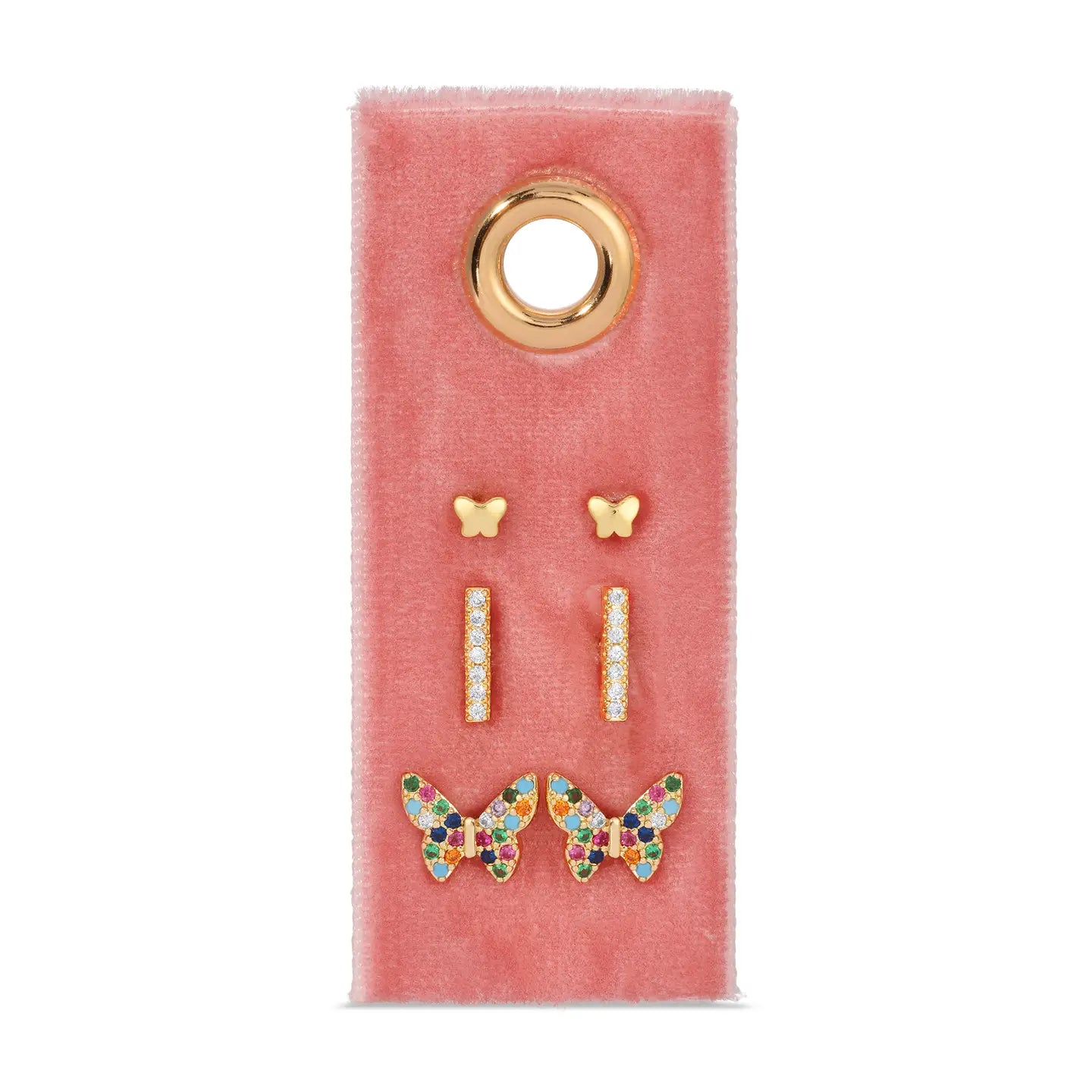 Earring Stud Set of 3