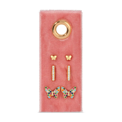 Earring Stud Set of 3