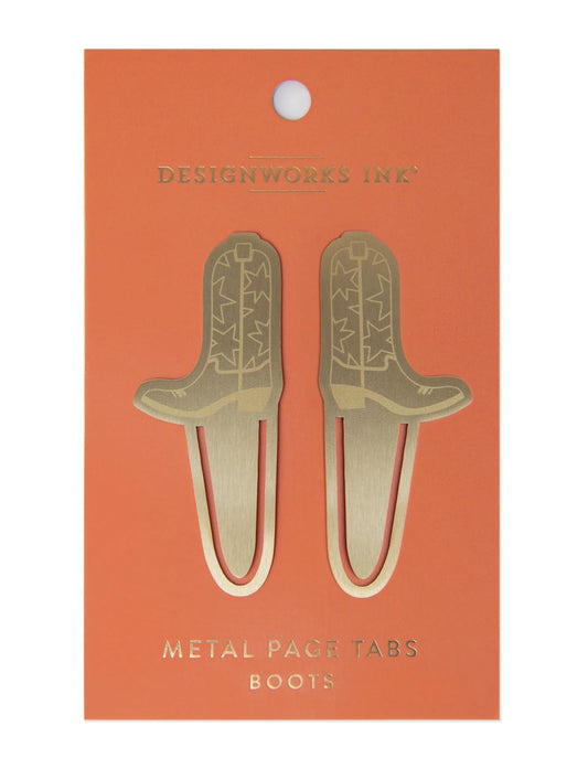 Metal Page Tabs-Boots