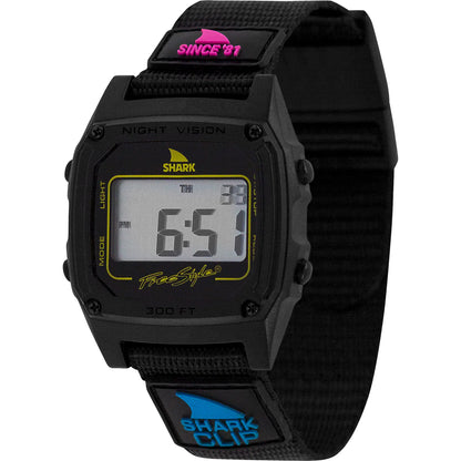 Shark Classic Clip Watch - Primary Black