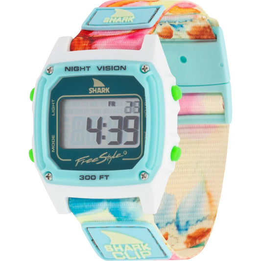 Shark Classic Clip Watch - Sage Erikson Flower Power