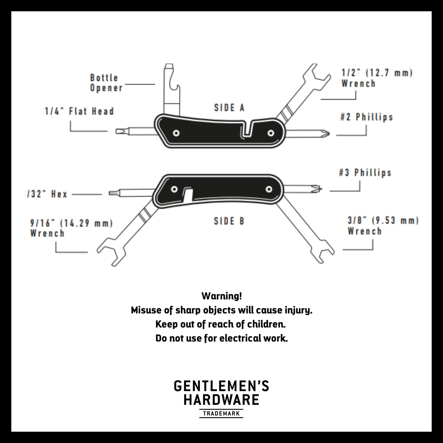 Gentlemen's Hardware Adrenaline Multi-Tool