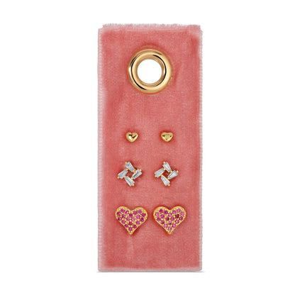 Earring Stud Set of 3