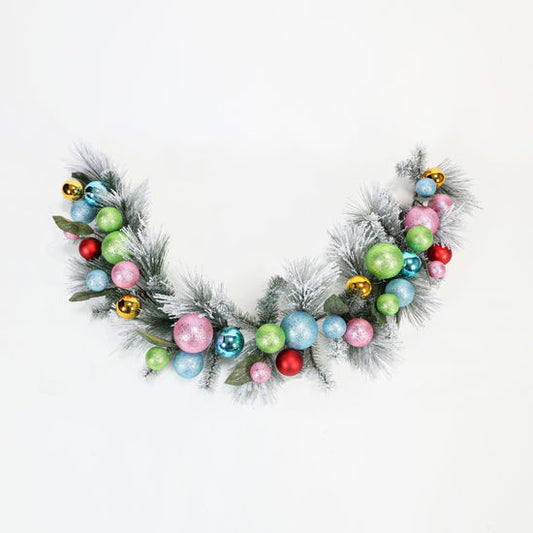 50s Snowy Garland