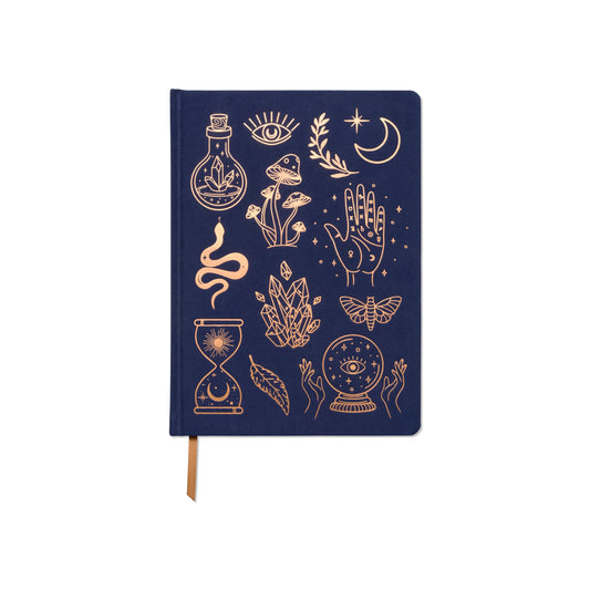 Jumbo Bookcloth Journal-Mystic Icons