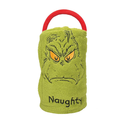 Naughty or Nice Grinch Blanket