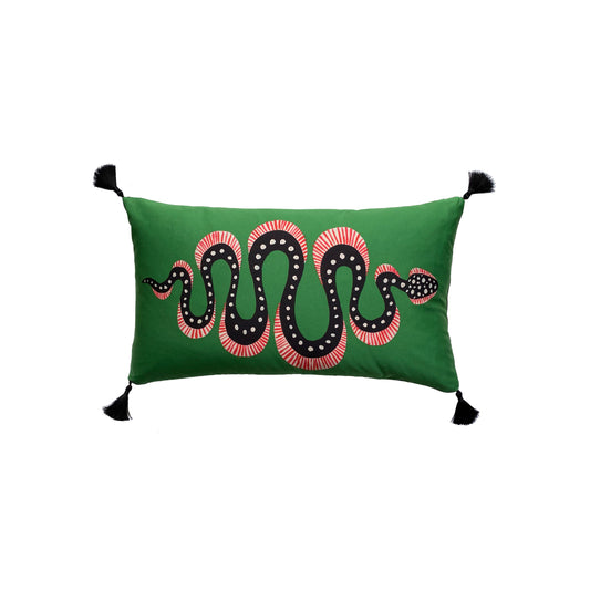 Willa Heart Snake Pillow