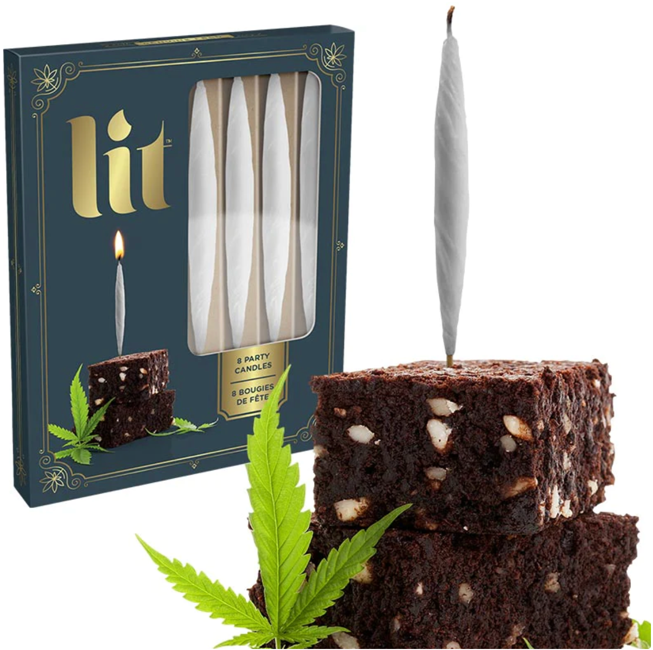 Lit! Doobie Birthday Candles