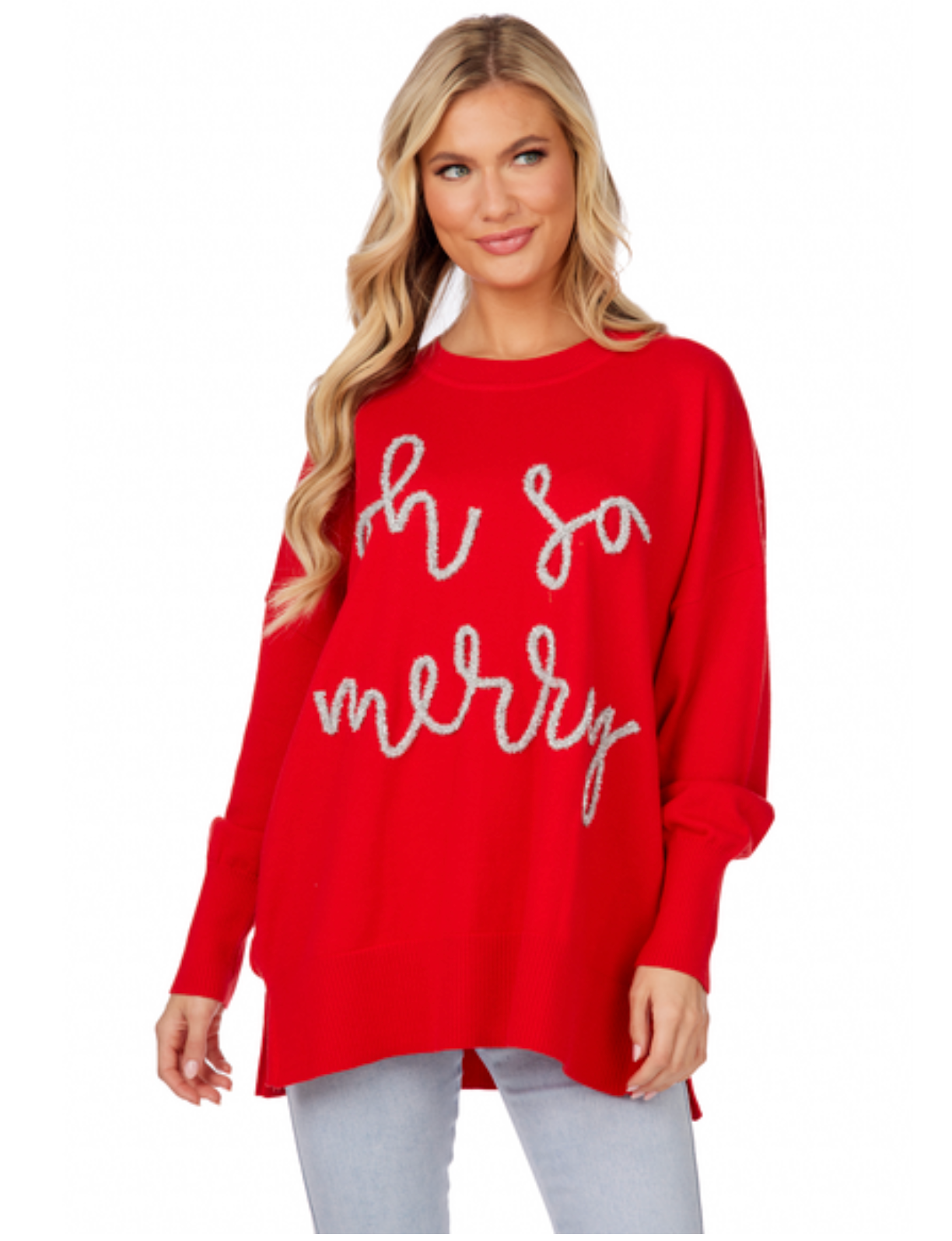 Oh So Merry Sparkle Sweater