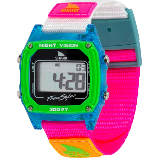 Shark Classic Clip Watch - Black Neon 3.0