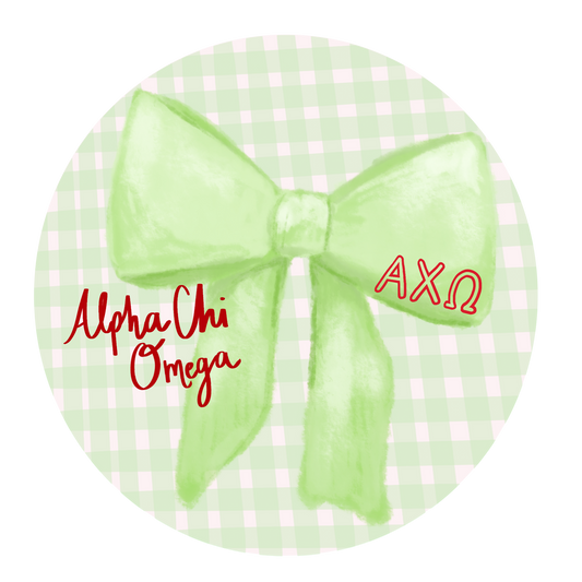 All Sorority Coquette Button