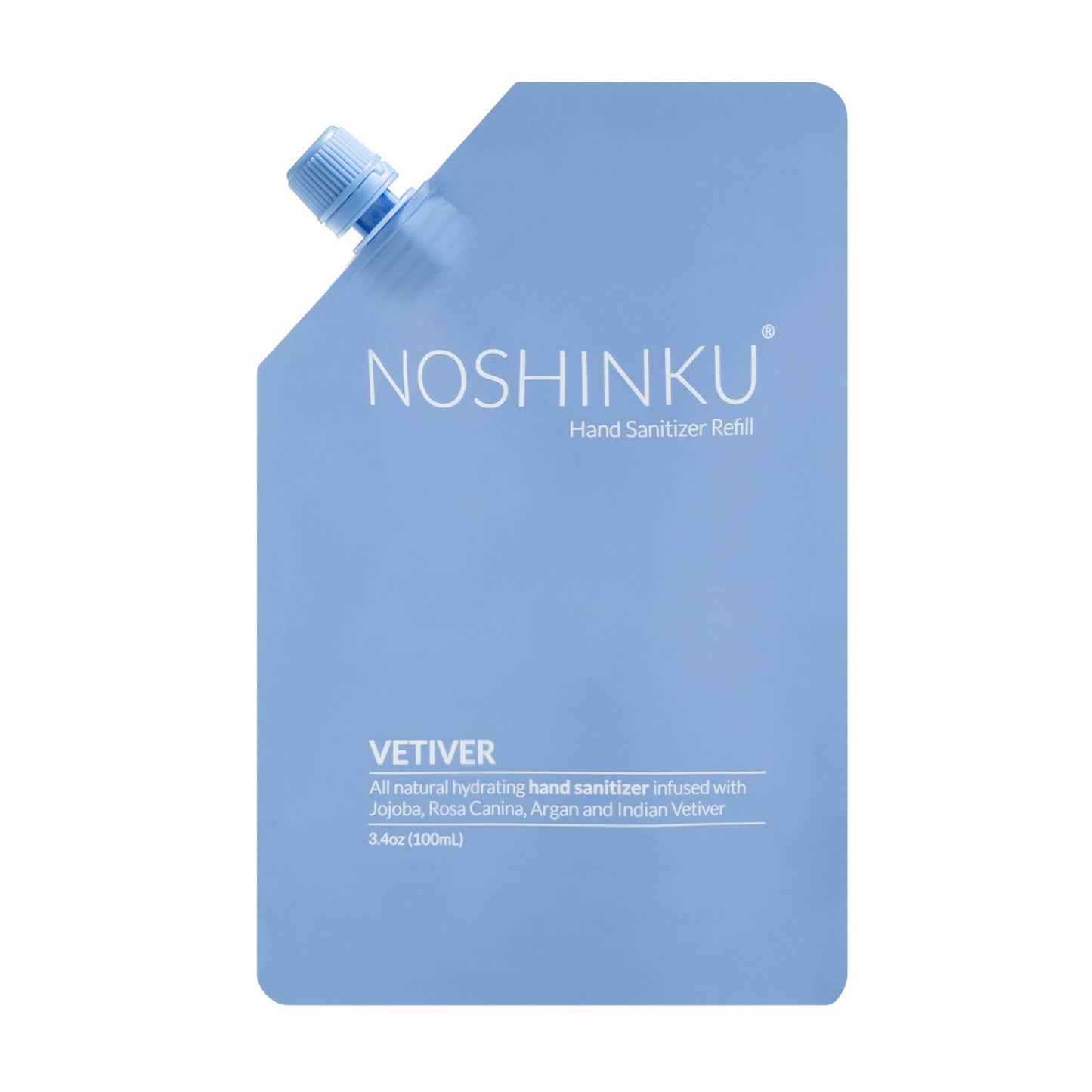 Noshinku - Vetiver Patchouli Nourishing Hand Sanitizer Refill Pouch