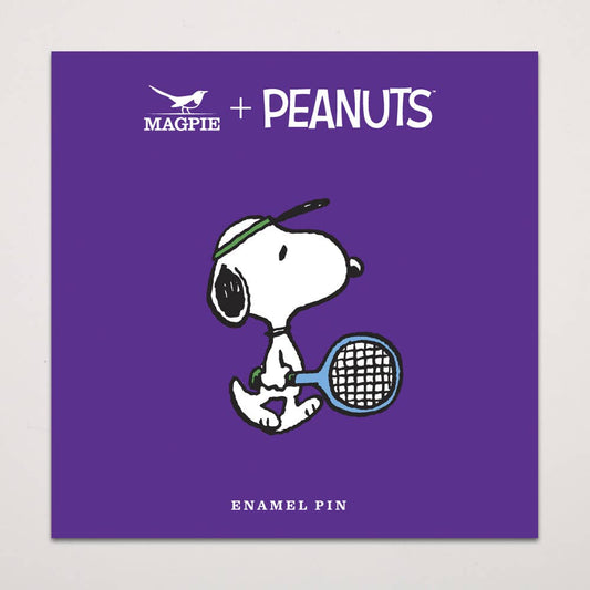 Peanuts Sport Pin - Tennis