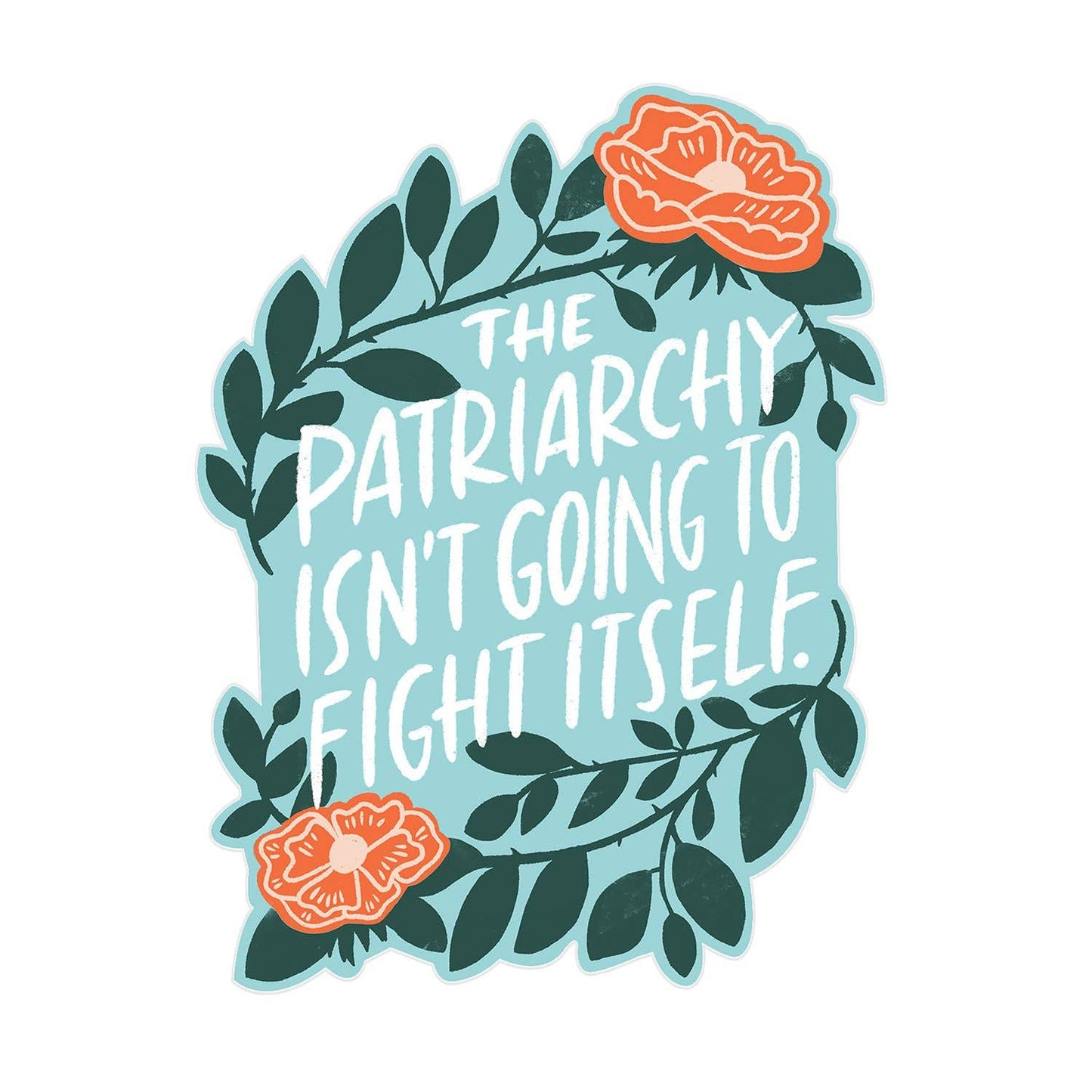 Patriarchy Sticker Card