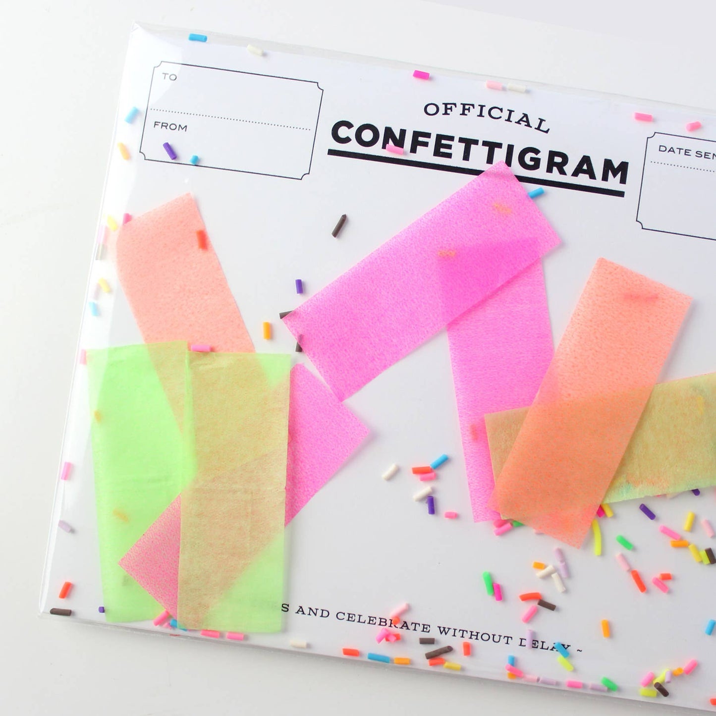 Confettigram Card