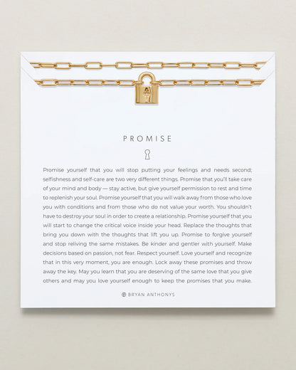 Promise Statement Necklace - Bryan Anthony
