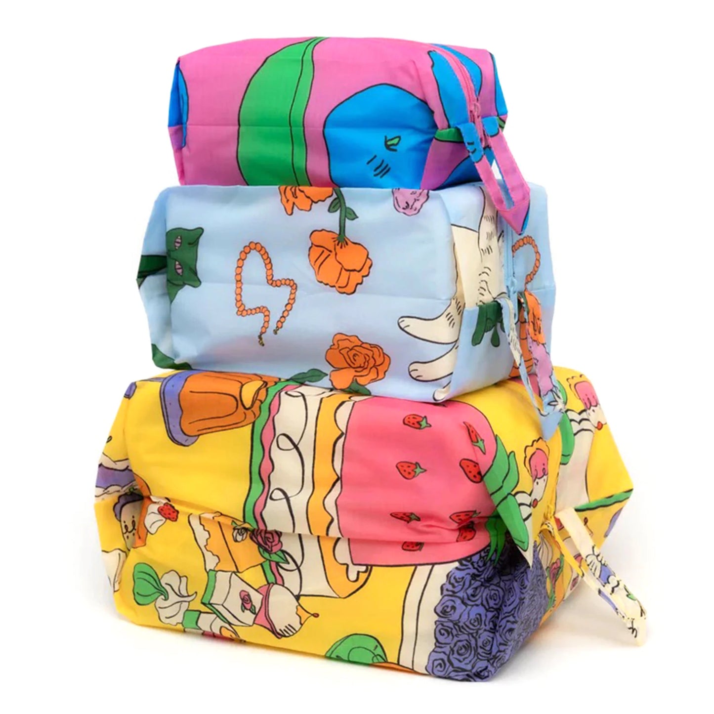 Baggu 3D Zip Set - Still Life