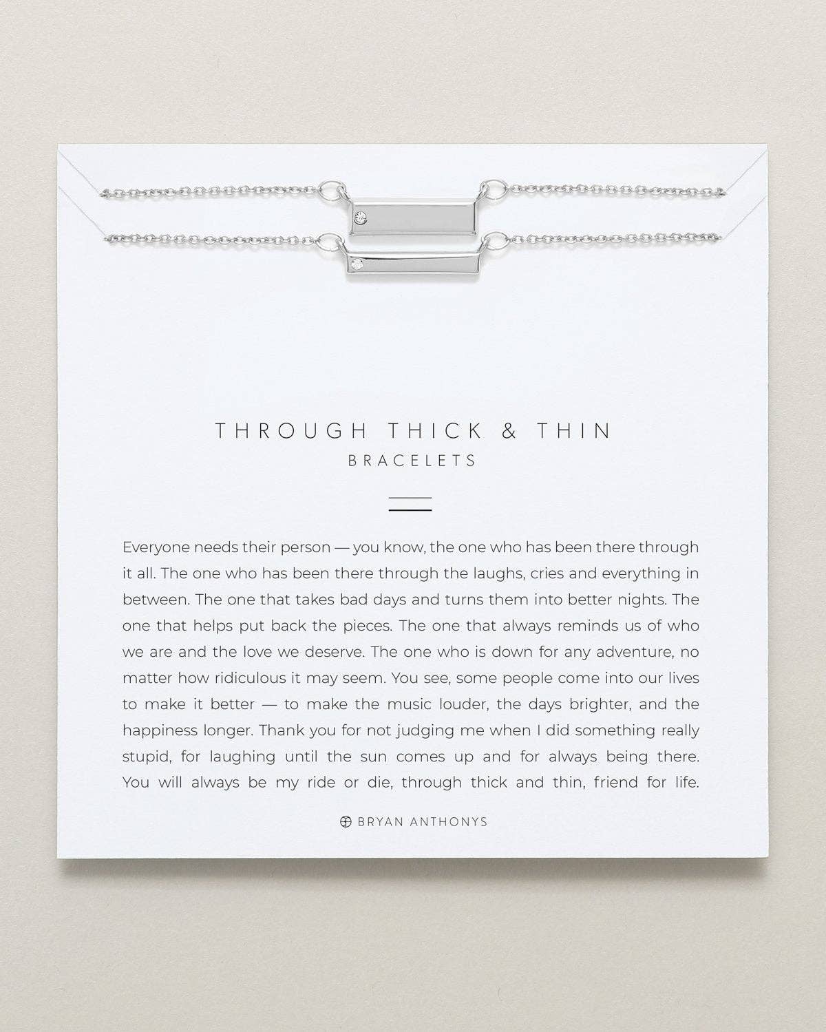 Bryan Anthonys - Through Thick & Thin Bracelet Set