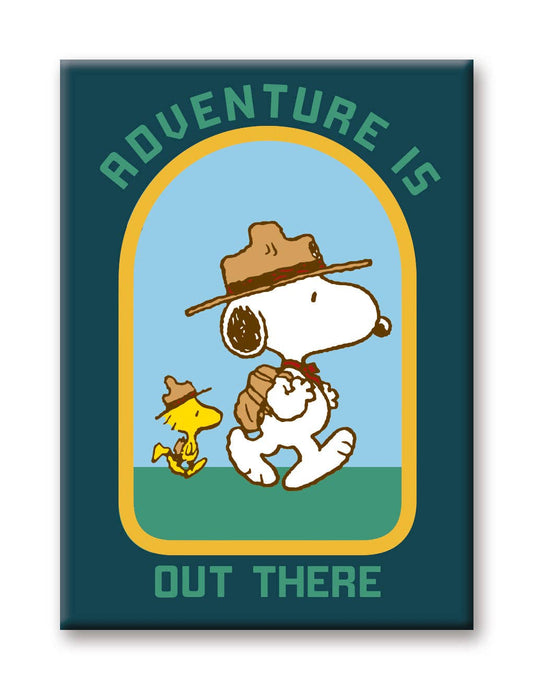 Snoopy Beagle Scouts - Adventure Magnet