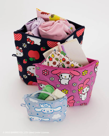 Baggu Go Pouch Set - Hello Kitty and Friends