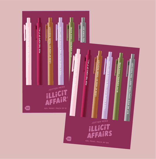 Illicit Affairs Jotter - 6pk