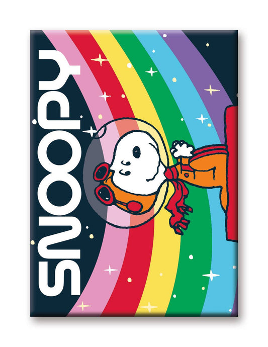 Snoopy in Space - Space Rainbow Magnet