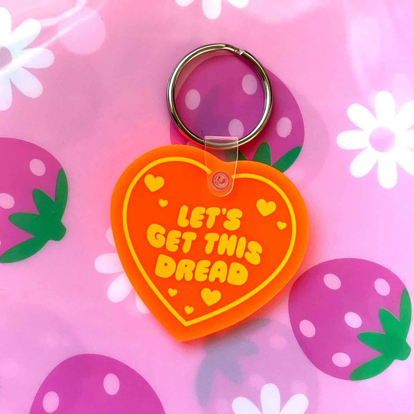 Let's Get This Dread Keychain