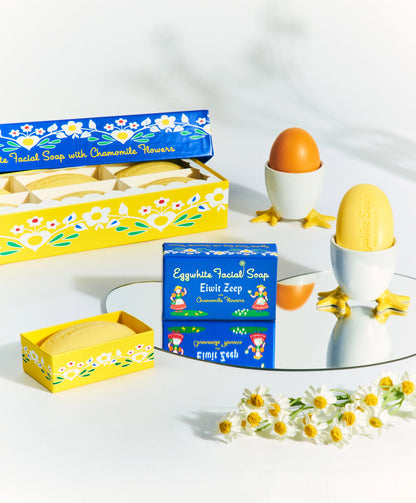 Eggwhite & Chamomile Flower Bar