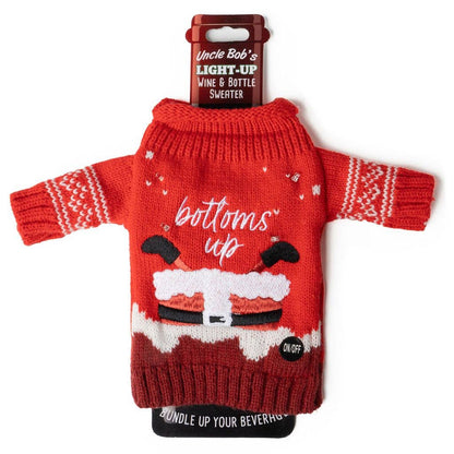 DM Merchandising - Uncle Bob’s Light-Up Wine & Bottle Sweater