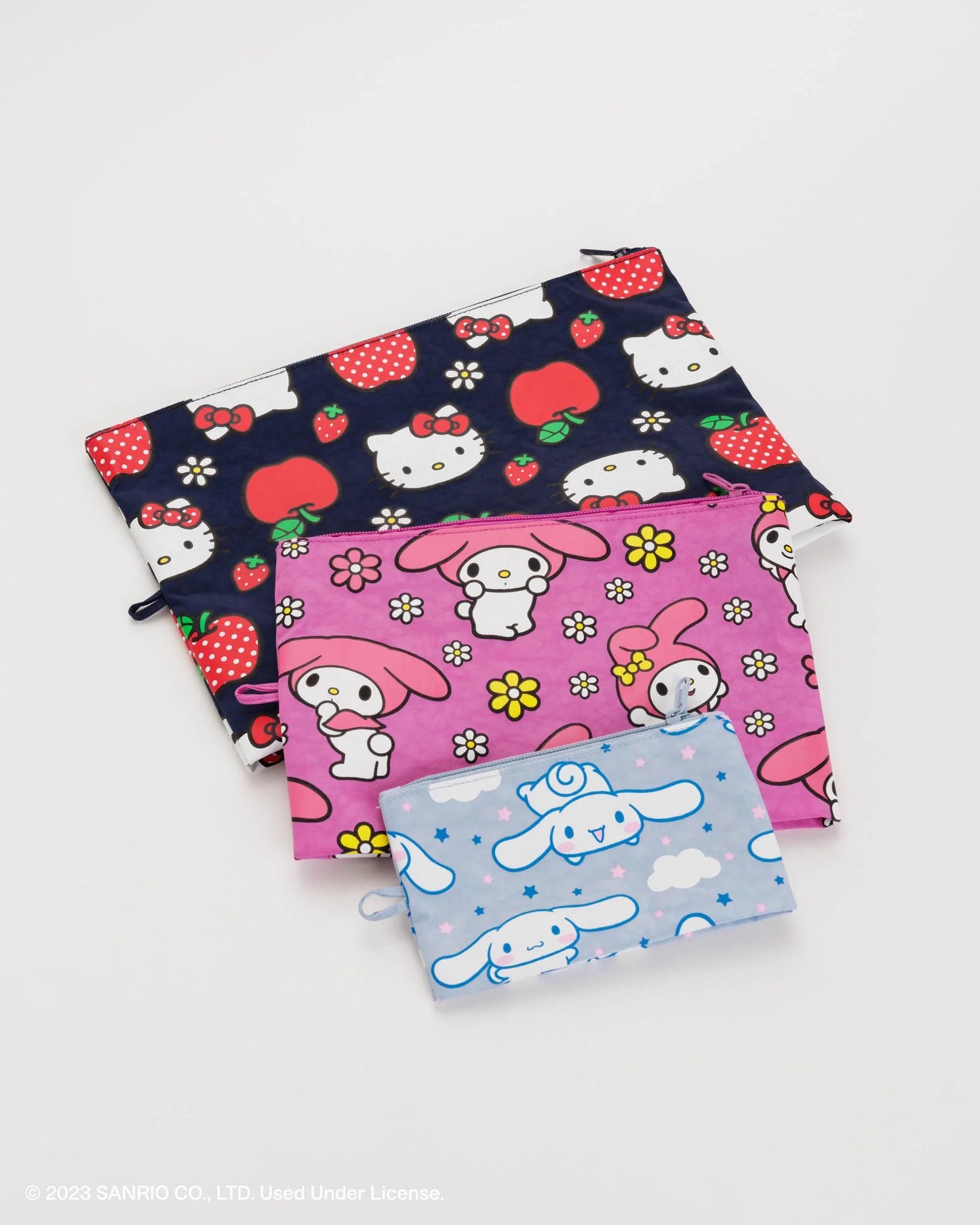 Baggu Go Pouch Set - Hello Kitty and Friends