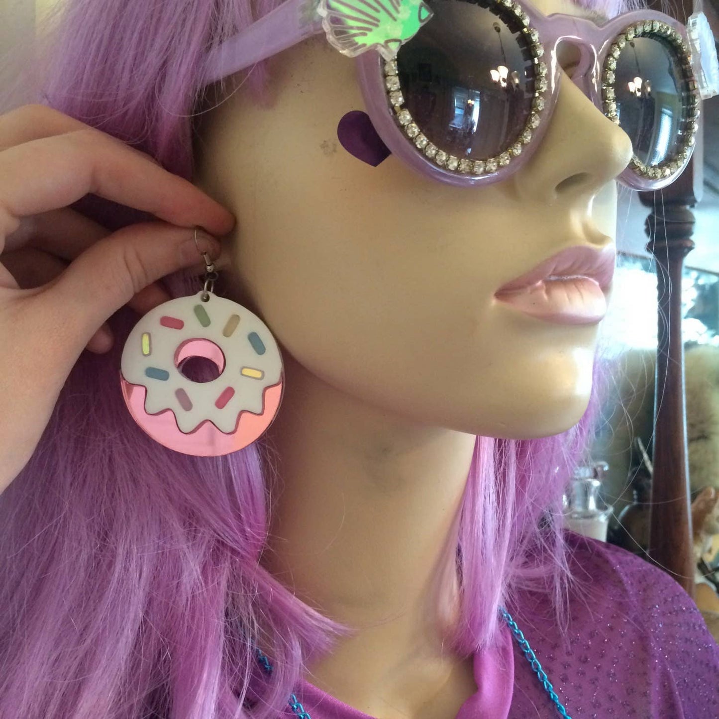 Sprinkle Doughnuts Earrings