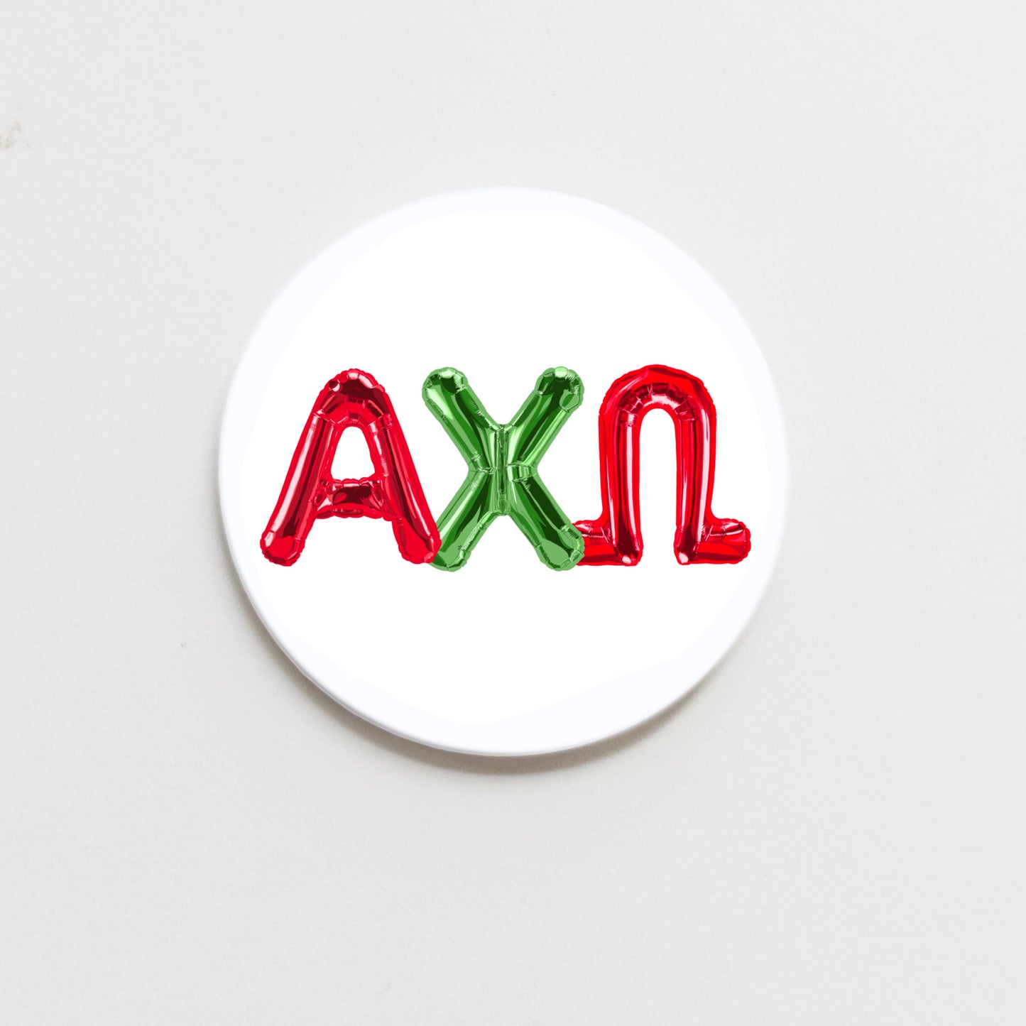 All Sorority Greek Balloon Button