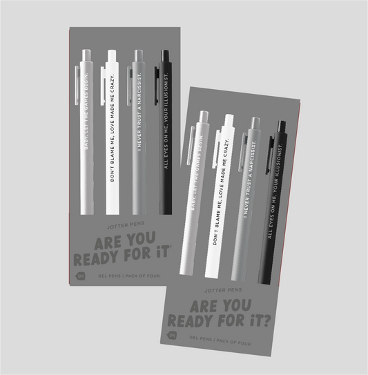 Are You Ready For It? Jotter 4-pack