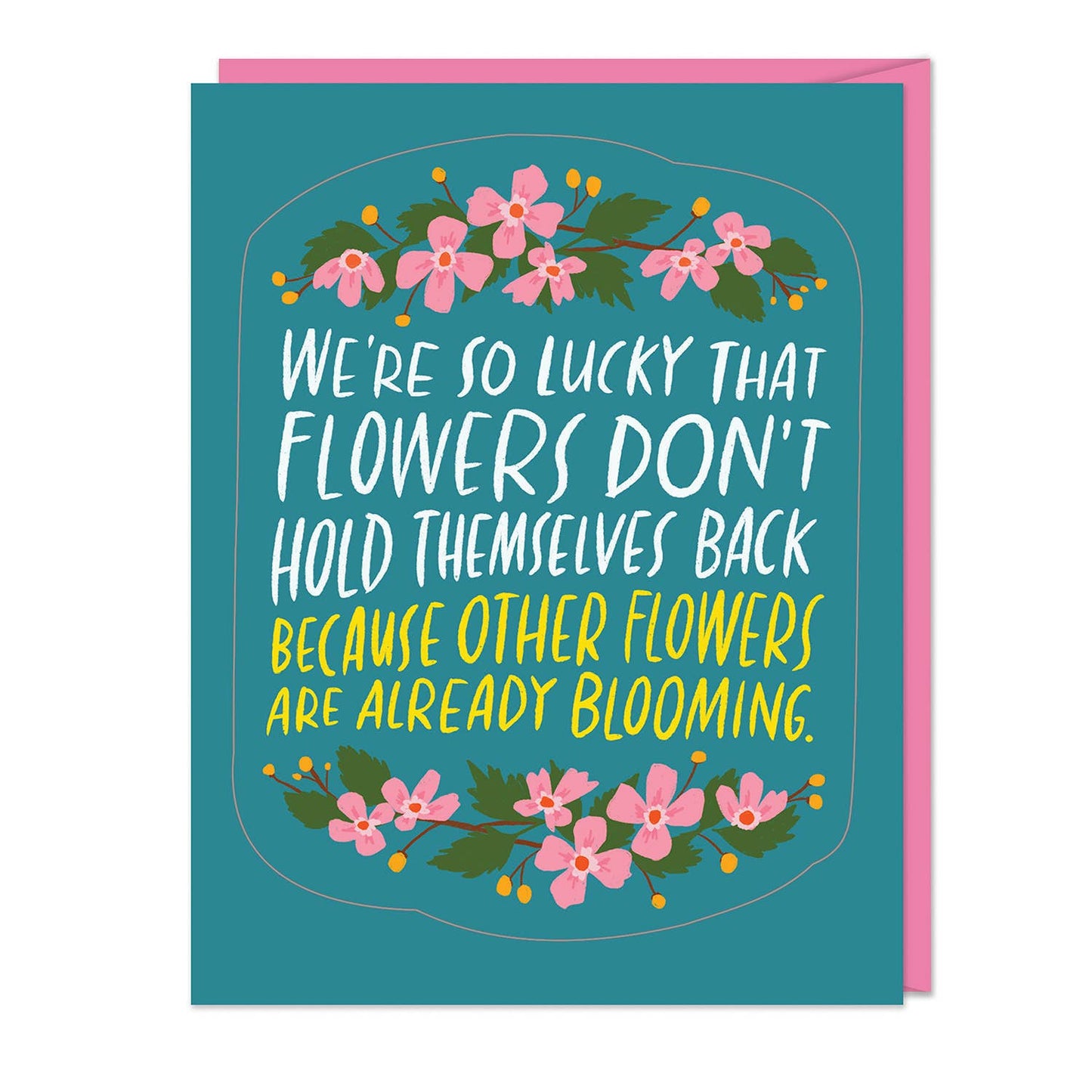 Already Blooming Sticker Card