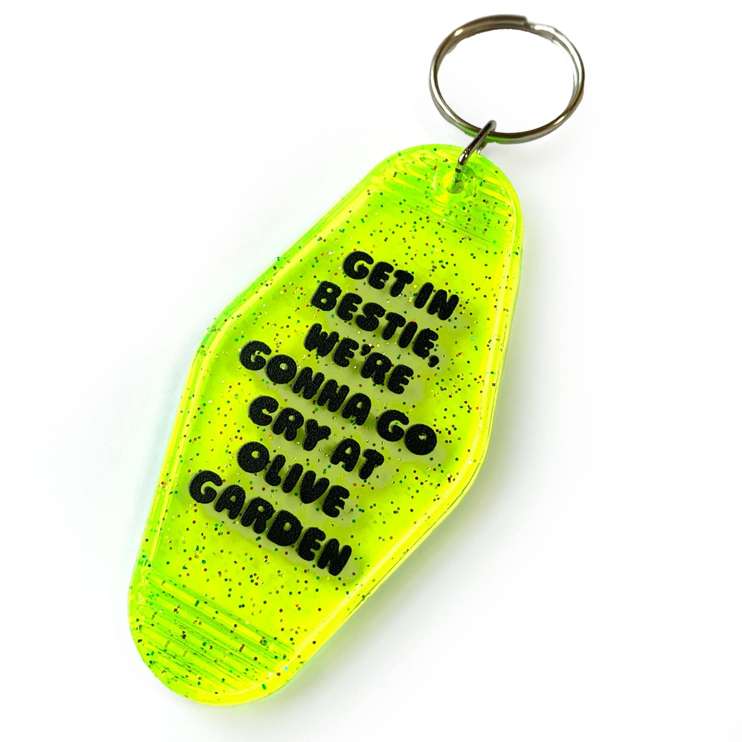 Let's Go Cry At Olive Garden Keychain