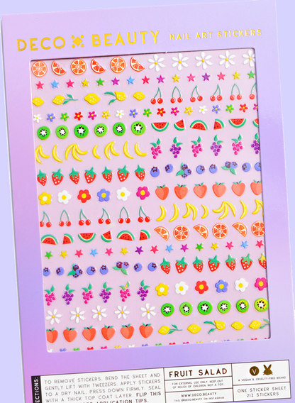 Fruit Salad Nail Art Stickers