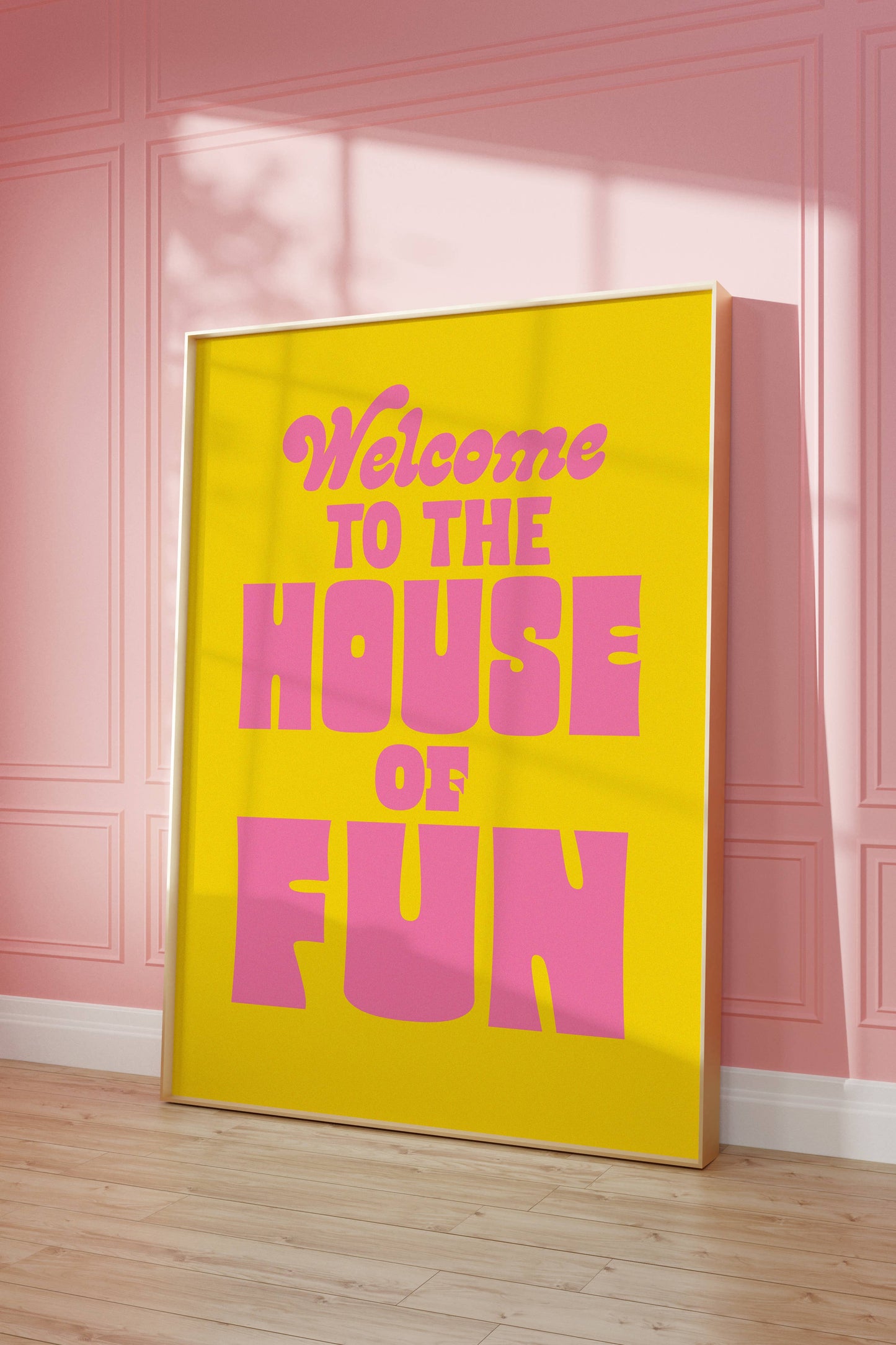 Welcome To The House of Fun Print