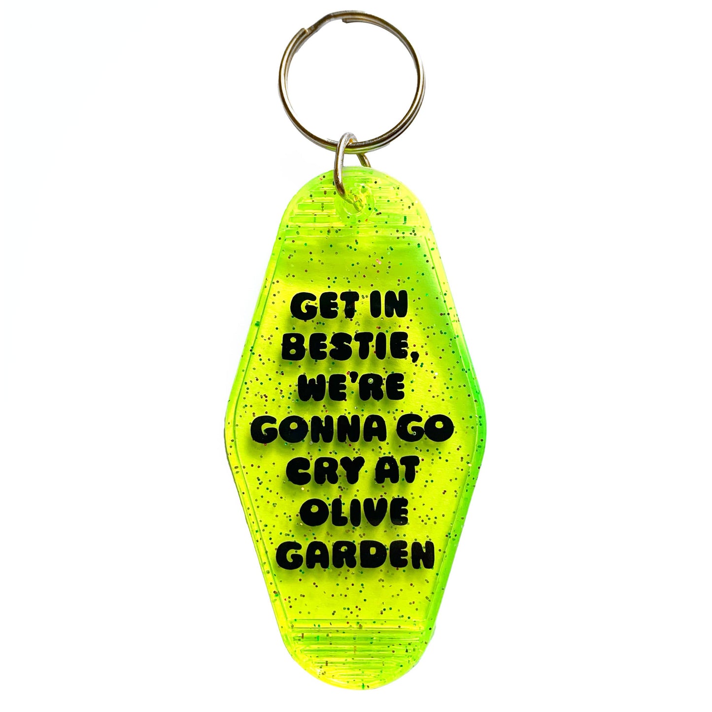 Let's Go Cry At Olive Garden Keychain