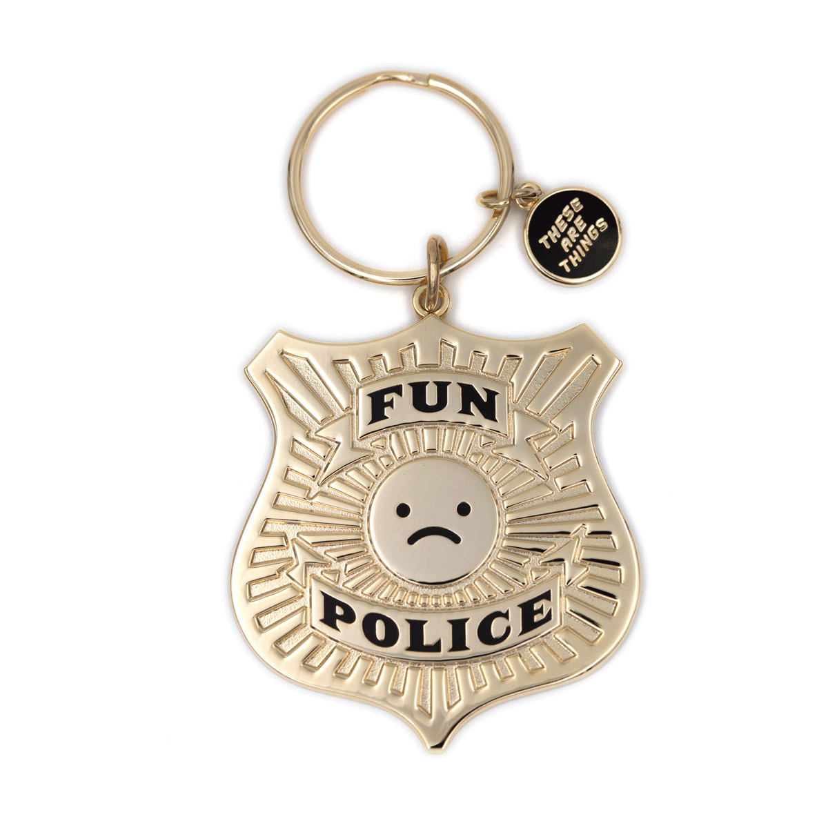 Fun Police Keychain