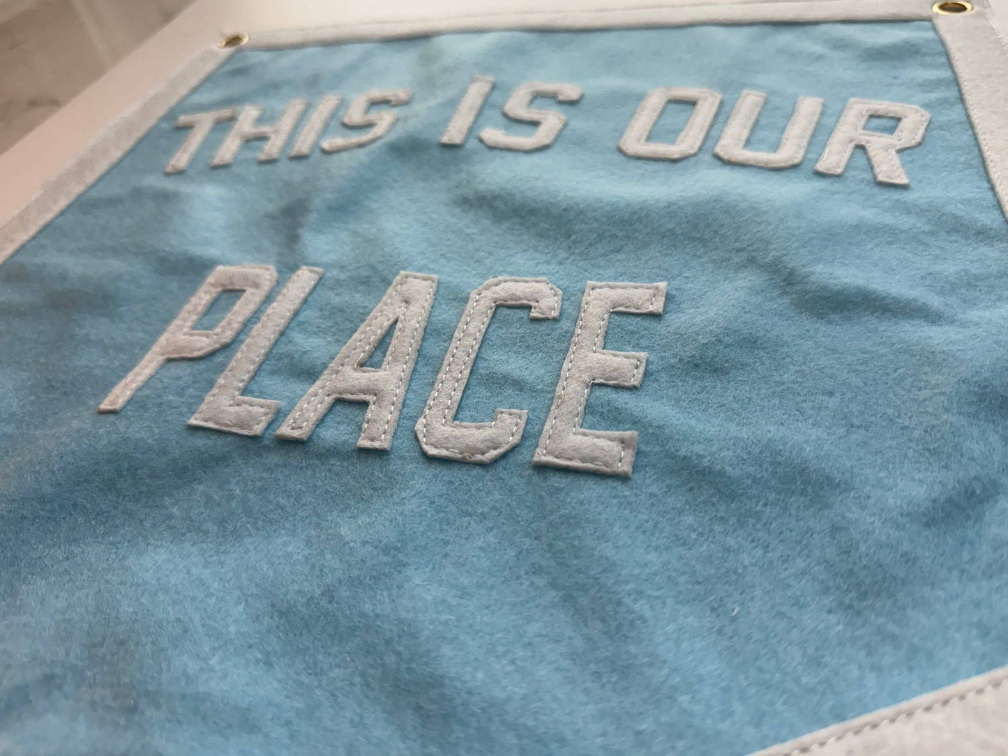 This Is Our Place Wall Banner