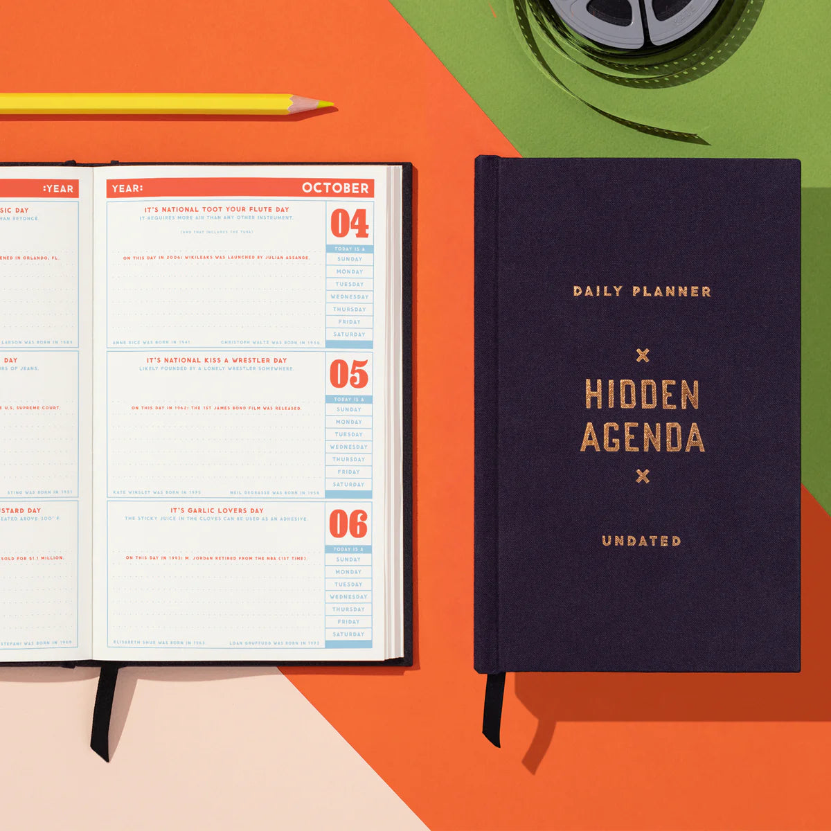 Hidden Agenda Updated Mini Planner