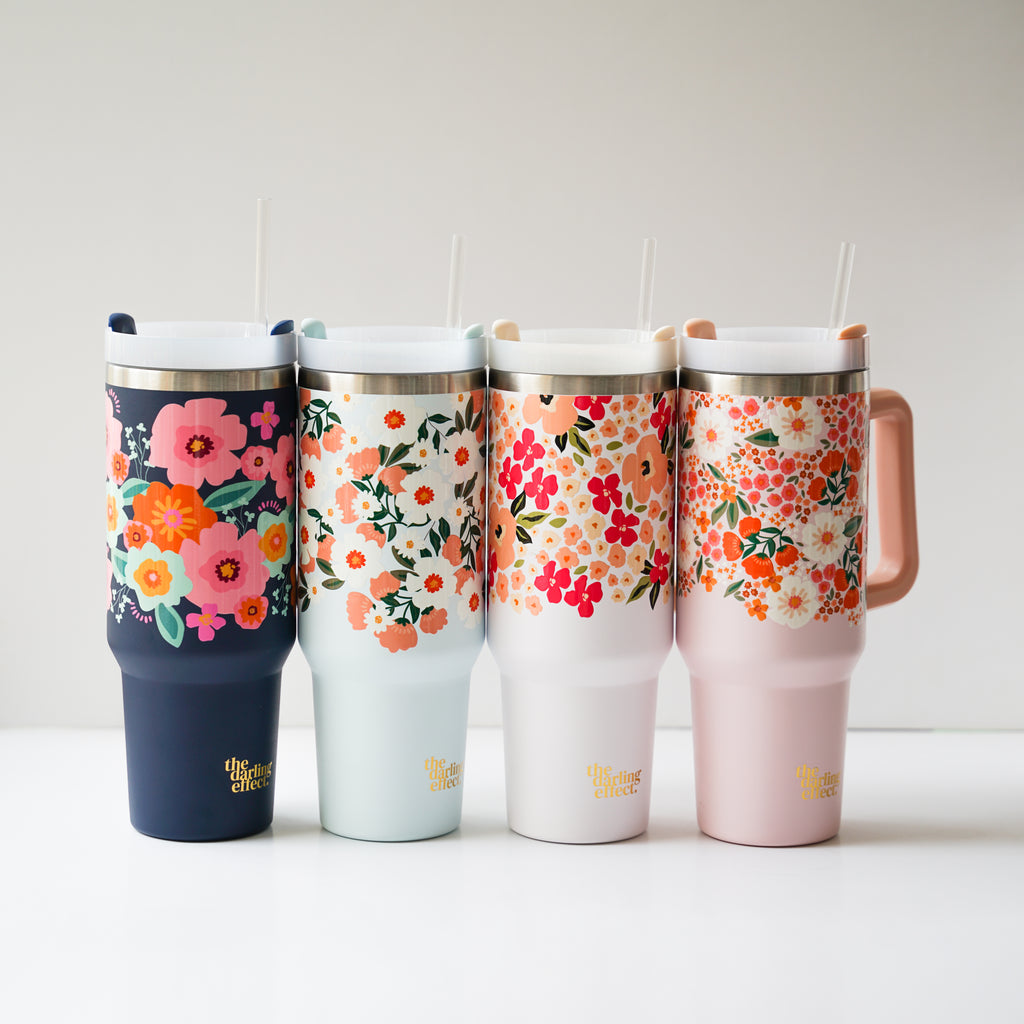 The Darling Effect - Take Me Everywhere Tumbler - Sweet Meadow Pinki I